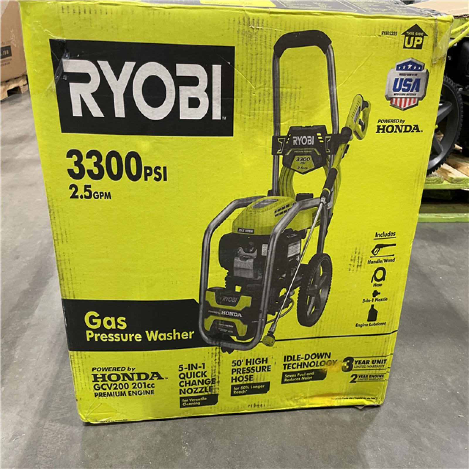 Dallas Location As Is Ryobi Psi Gpm Cold Water Gas Pressure