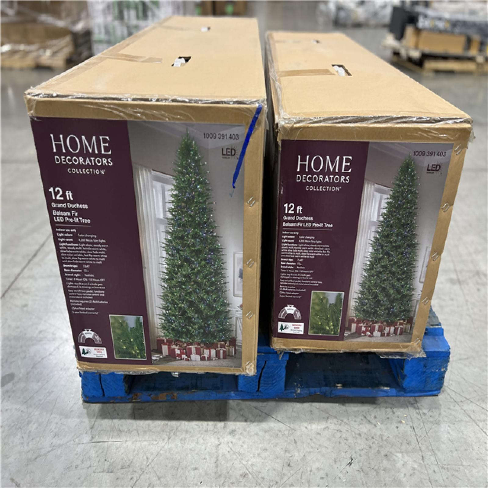 New Home Decorators Ft Grand Duchess Balsam Fir Led Pre Lit Tree