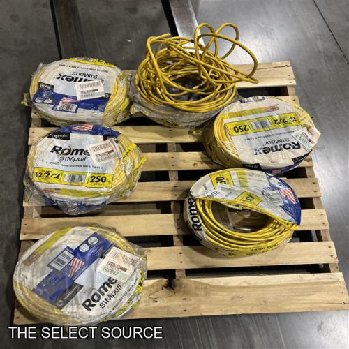 DALLAS LOCATION - Southwire 250 ft. 12/2/2 Solid Romex SIMpull CU NM-B W/G Wire - (6 UNITS)