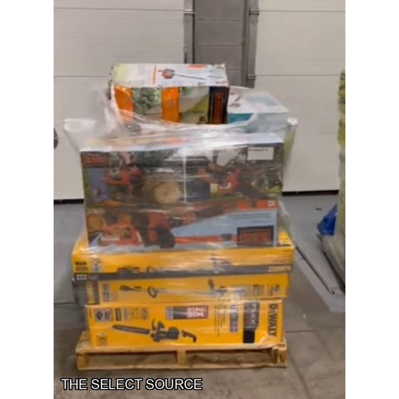 Pittston Location As-Is Power Tools Partial Truckload (6 pallets) 0511359652-A