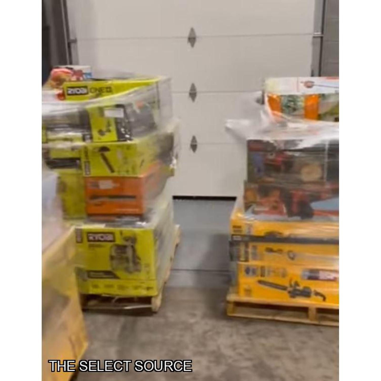 Pittston Location As-Is Power Tools Partial Truckload (6 pallets) 0511359652-A