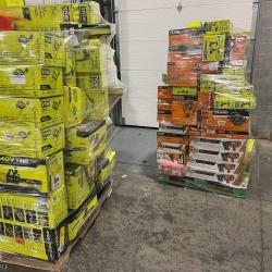 Pittston Location As-Is Power Tools Partial Truckload (4 pallets) 0511359652-C