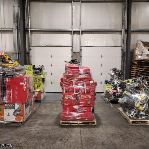 Pittston Location - AS-IS Power Tools Partial Lot (6 Pallets) 1357638-D