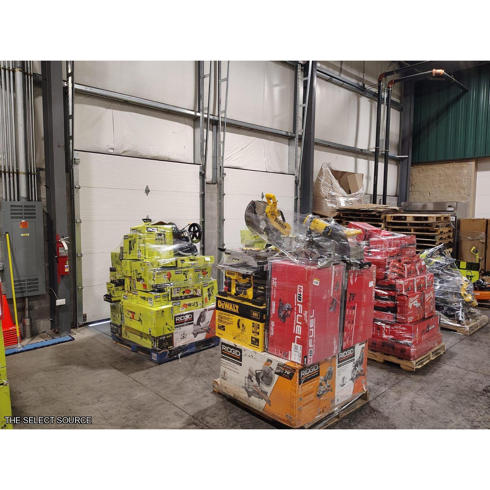 Pittston Location - AS-IS Power Tools Partial Lot (6 Pallets) 1357638-D