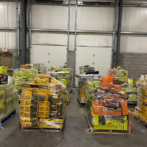 Pittston Location - AS-IS Power Tools Partial Lot (12 Pallets) 1357693-C