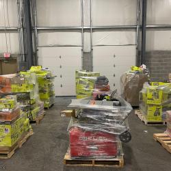 Pittston Location - AS-IS Power Tools Partial Lot ( 9 Pallets) 1358181-A