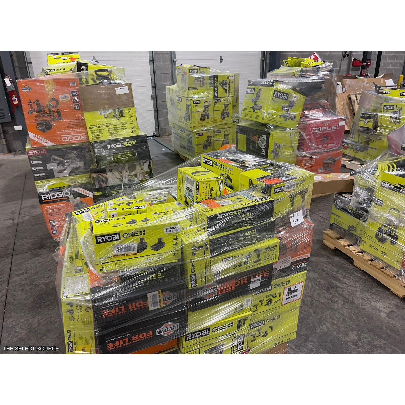 Pittston Location - AS-IS Power Tools Partial Lot ( 9 Pallets) 1358181-A