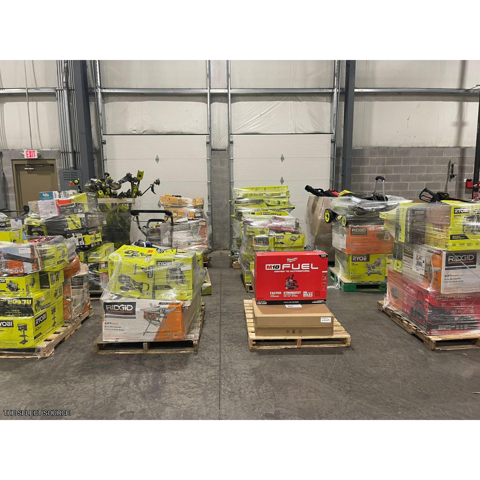 Pittston Location As-Is Outdoor Power Equipment Partial Truckload (12 pallets) 1358181-C