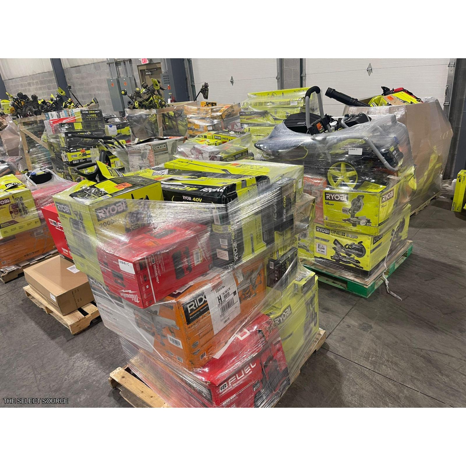 Pittston Location As-Is Outdoor Power Equipment Partial Truckload (12 pallets) 1358181-C