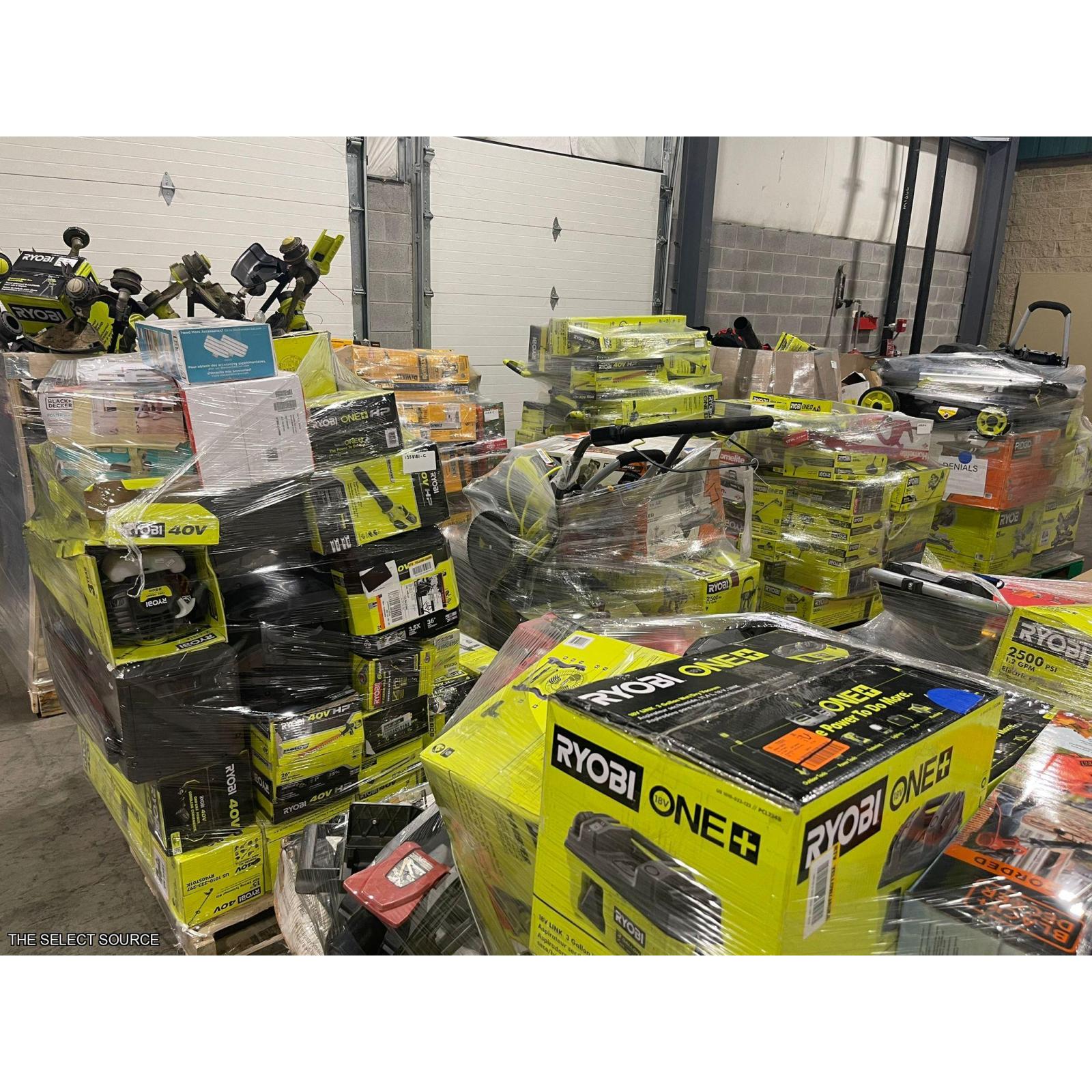 Pittston Location As-Is Outdoor Power Equipment Partial Truckload (12 pallets) 1358181-C