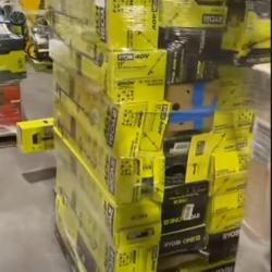 Pittston Location As-Is Power Tools Partial Truckload (12 pallets) 1359080-A