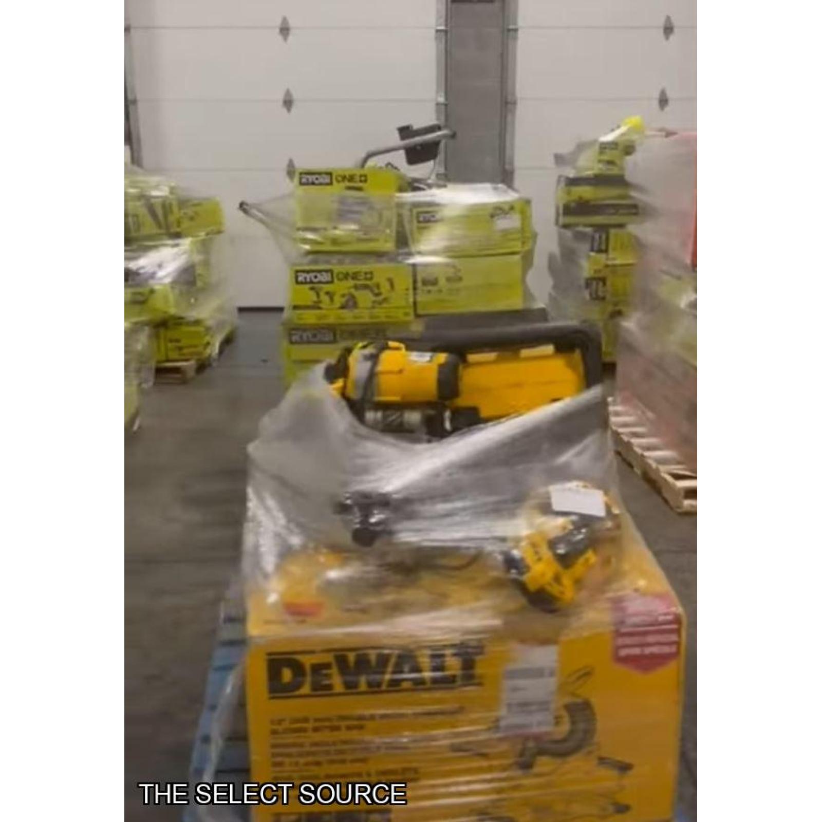 Pittston Location - AS-IS Power Tools Partial Lot (12 Pallets) 1359113-C