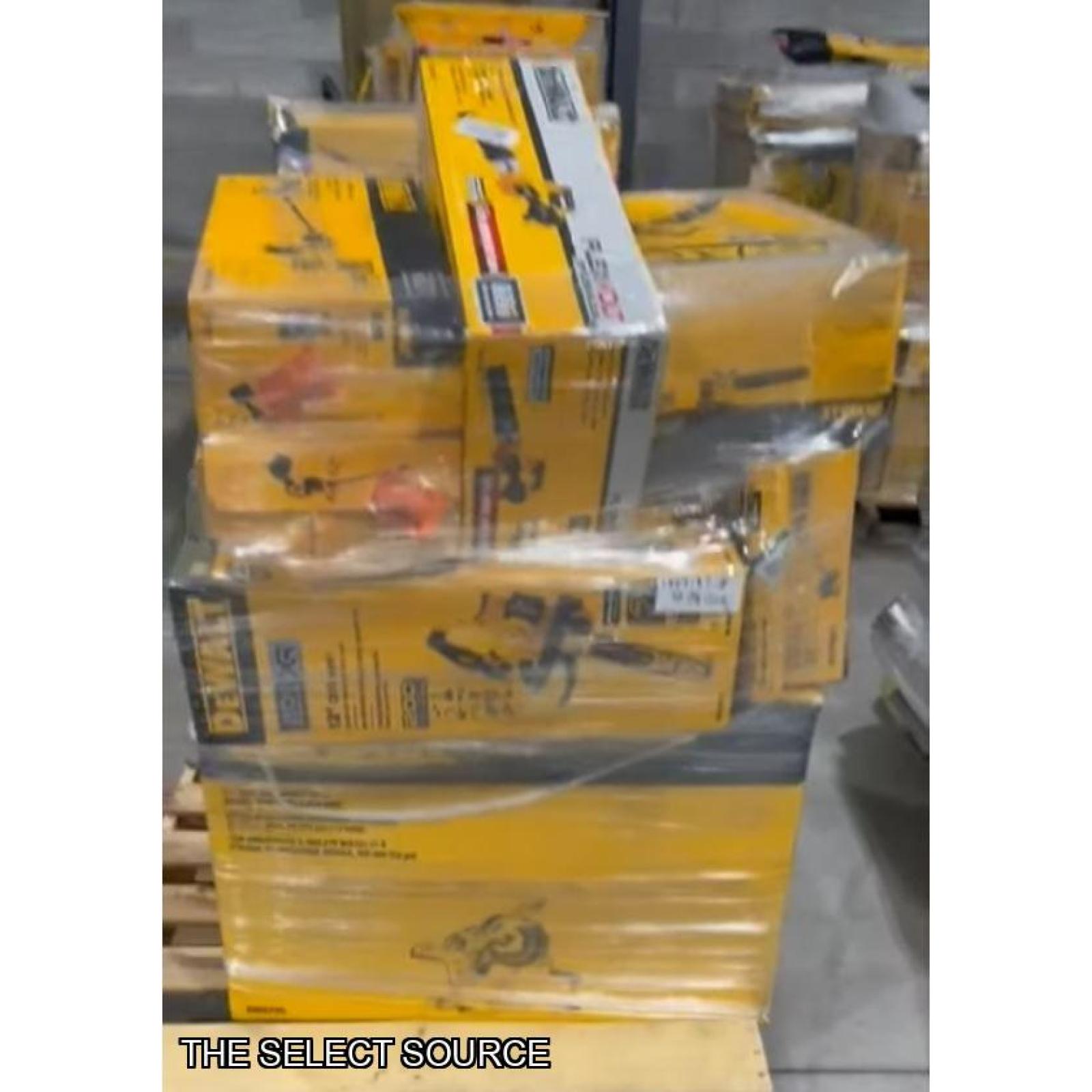 Pittston Location As-Is Power Tools Partial Truckload (12 pallets) 1359137-B