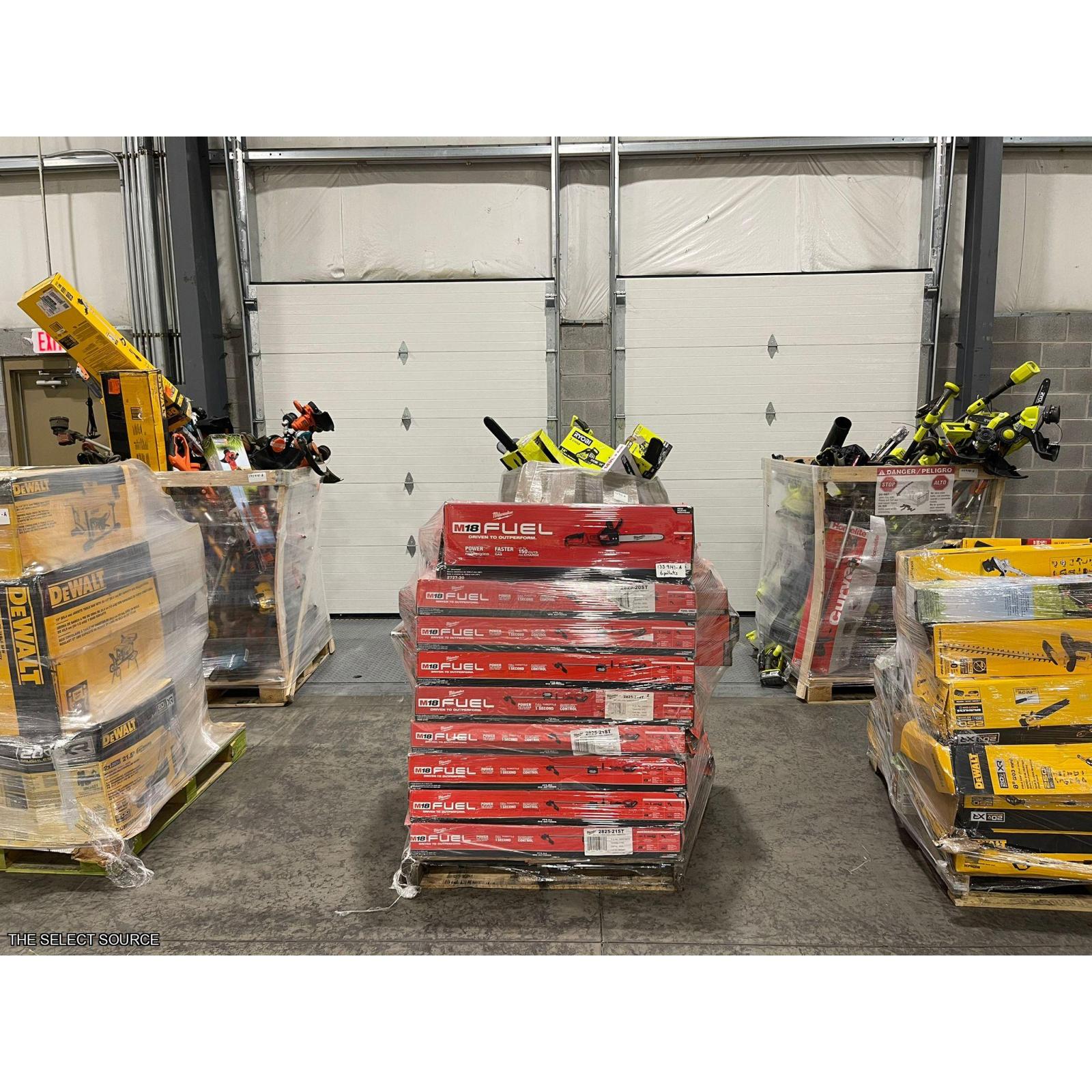 Pittston Location As-Is Power Tools Partial Truckload (6 pallets) 1359141-A