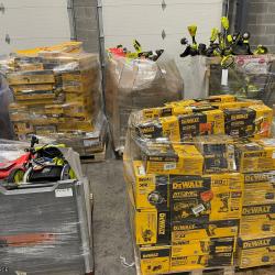 Pittston Location As-Is Power Tools Partial Truckload (10 pallets) 1359141-B