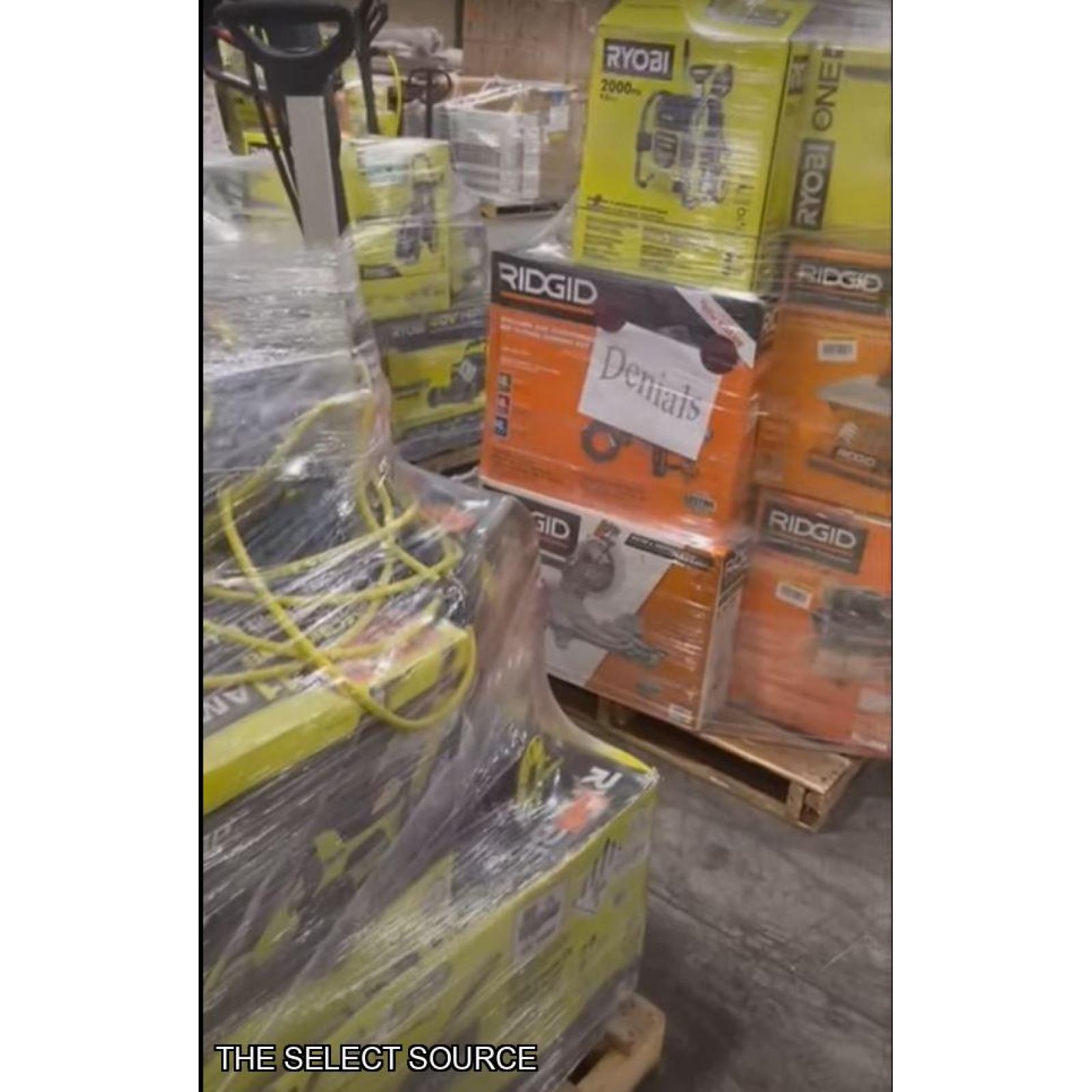 Pittston Location As-Is Power Tools Partial Truckload (12 pallets) 1359535