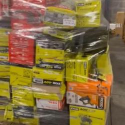 Pittston Location As-Is Power Tools Partial Truckload (12 pallets) 1359535-2