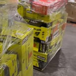 Pittston Location As-Is Power Tools Partial Truckload (12 pallets) 1359535-2