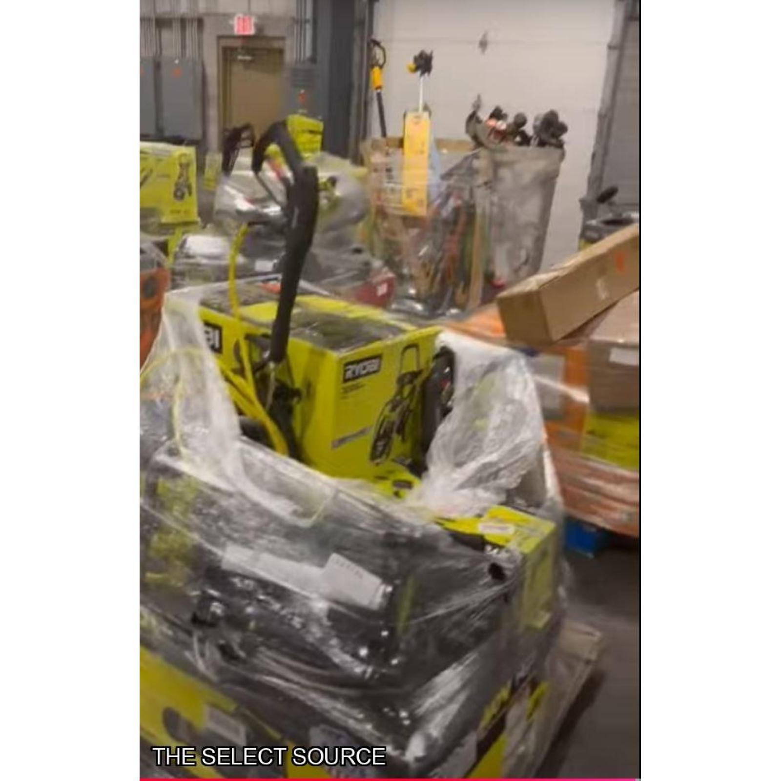 Pittston Location As-Is Power Tools Partial Truckload (12 pallets) 1359535