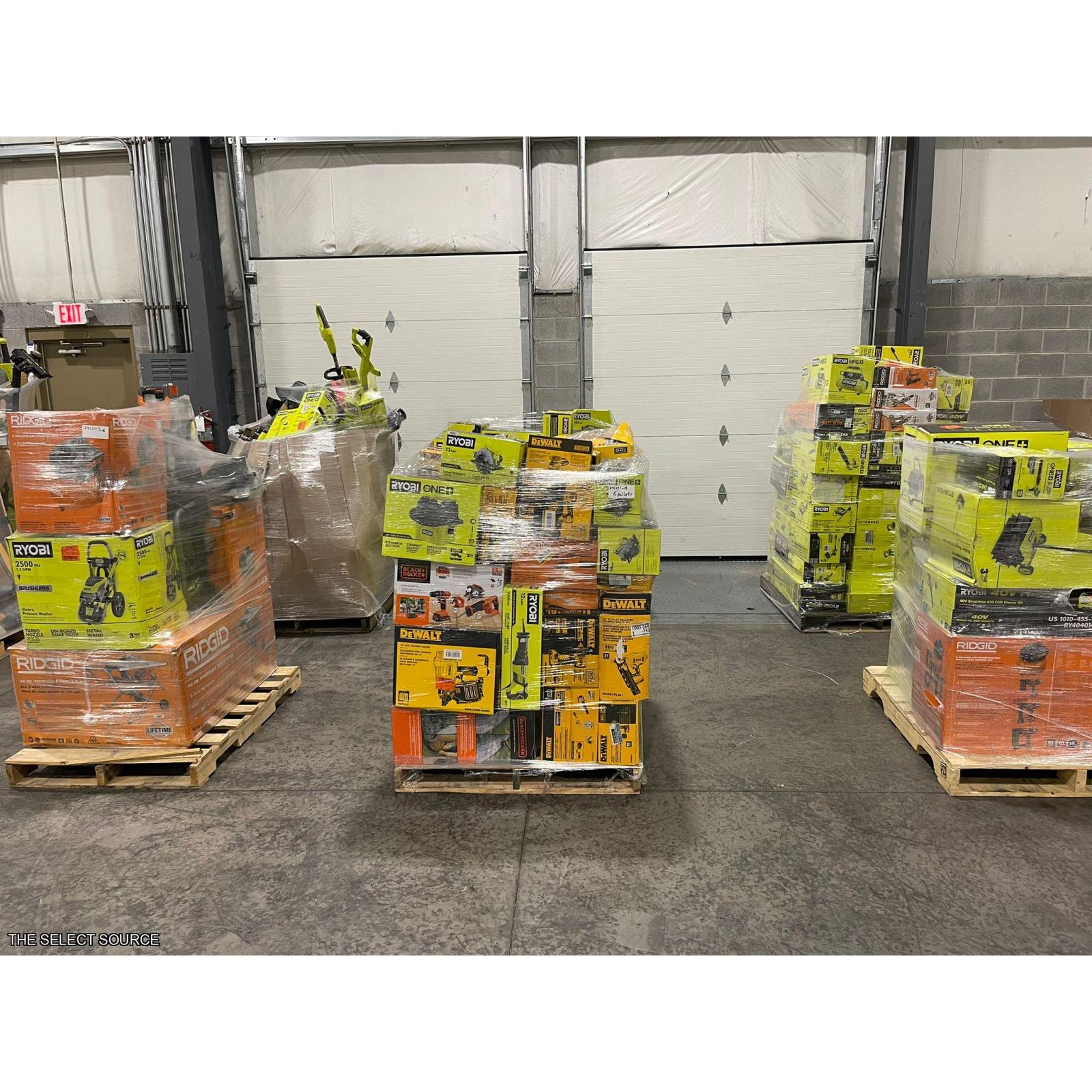 Pittston Location As-Is Power Tools Truckload (6 pallets) 291247-A