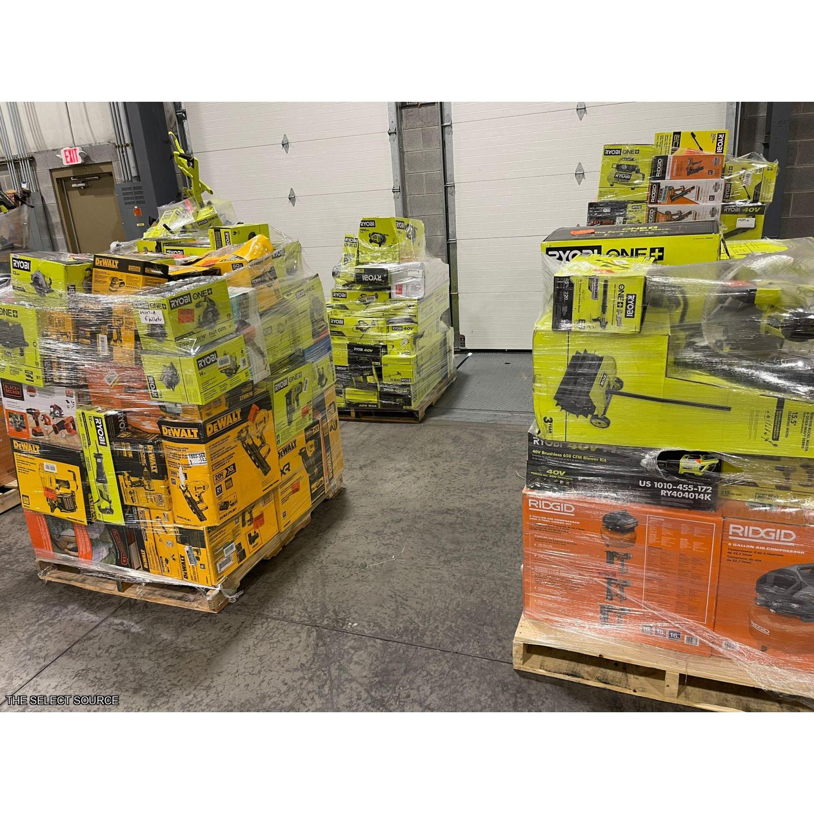 Pittston Location As-Is Power Tools Truckload (6 pallets) 291247-A