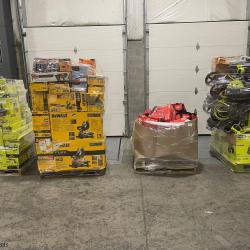 Pittston Location As-Is Power Tools Partial Truckload (4 pallets)511359652-E