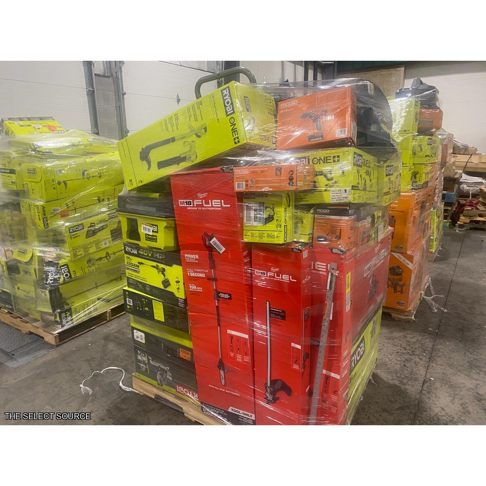 Pittston Location - AS-IS Power Tools Partial Lot ( 6 Pallets) 1358181-A