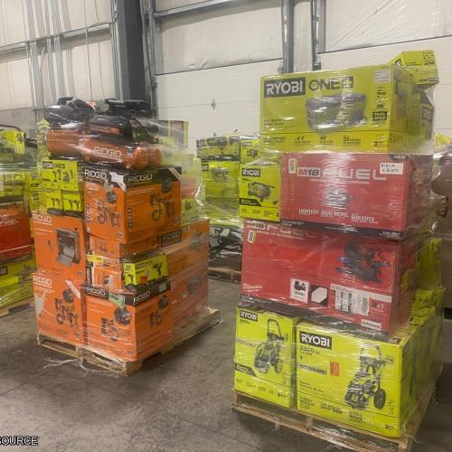 Pittston Location - AS-IS Power Tools Partial Lot ( 6 Pallets) 1358181-A