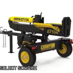 Houston Location - AS-IS Champion 27 Ton Log Splitter