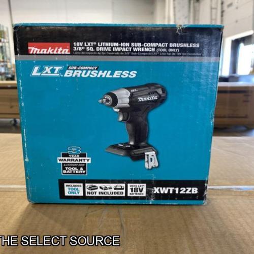 NEW! -  Makita 18V LXT Sub-Compact Lithium-Ion Brushless Cordless 3/8 in. Sq. Drive Impact Wrench (Tool Only)