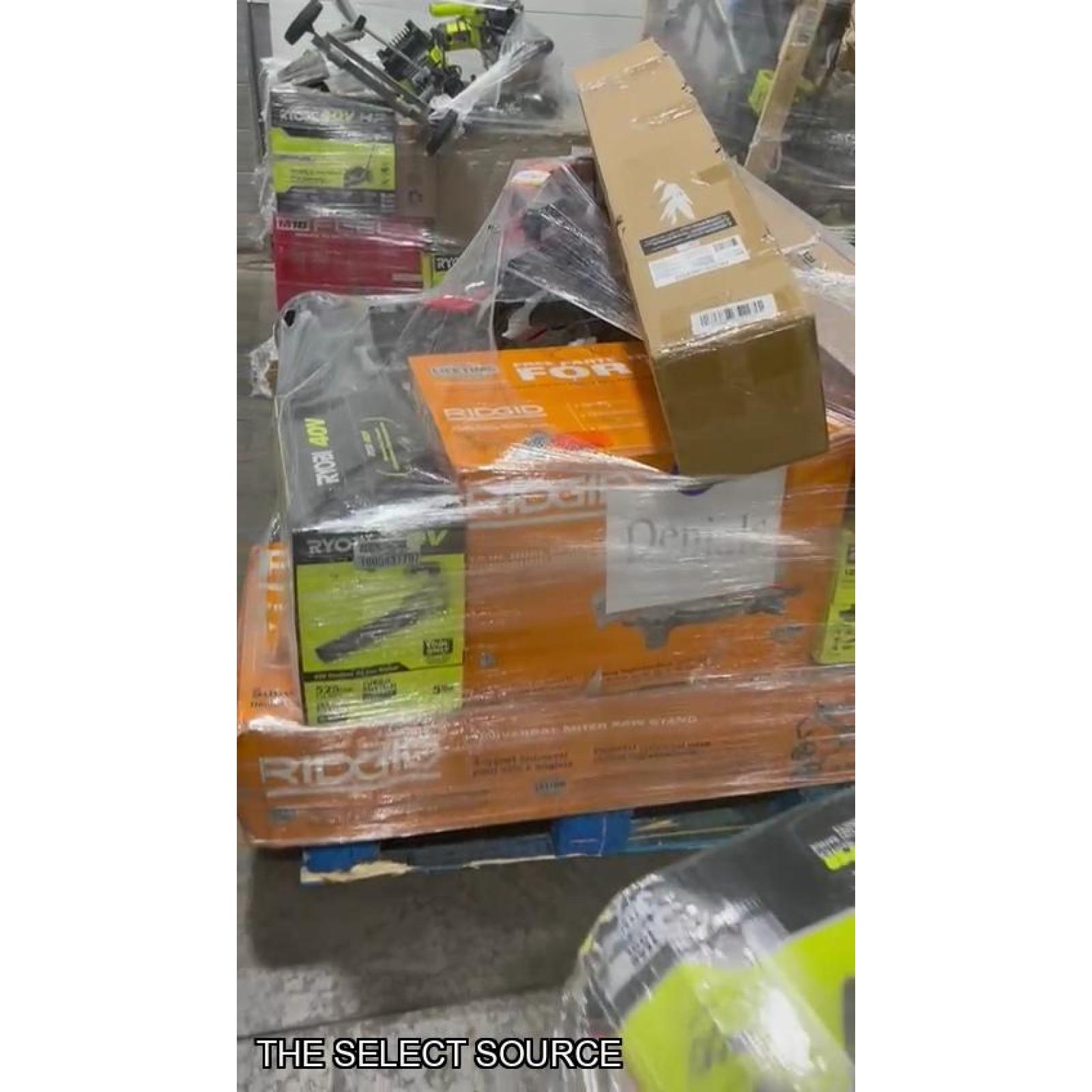 Pittston Location As-Is Power Tools Partial Truckload (12 pallets) 1359535