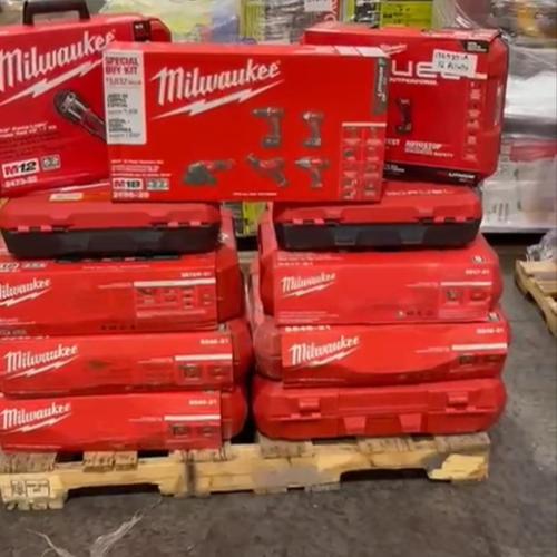 Pittston Location As-Is Power Tools Partial Truckload (12 pallets) 1359137-A