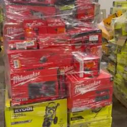 Pittston Location As-Is Power Tools Partial Truckload (12 pallets) 1359137-A