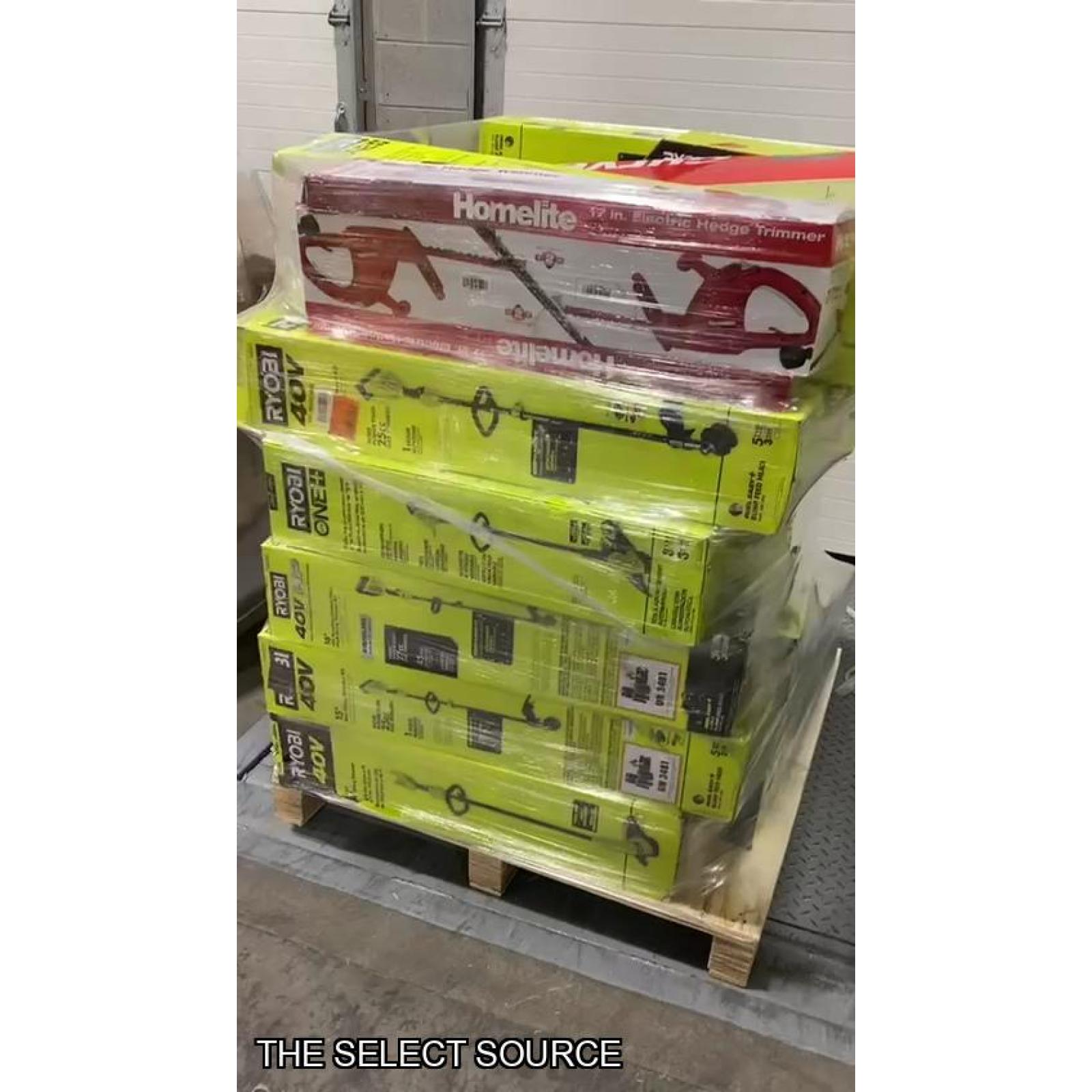 Pittston Location As-Is Power Tools Partial Truckload (12 pallets) 1359080-A