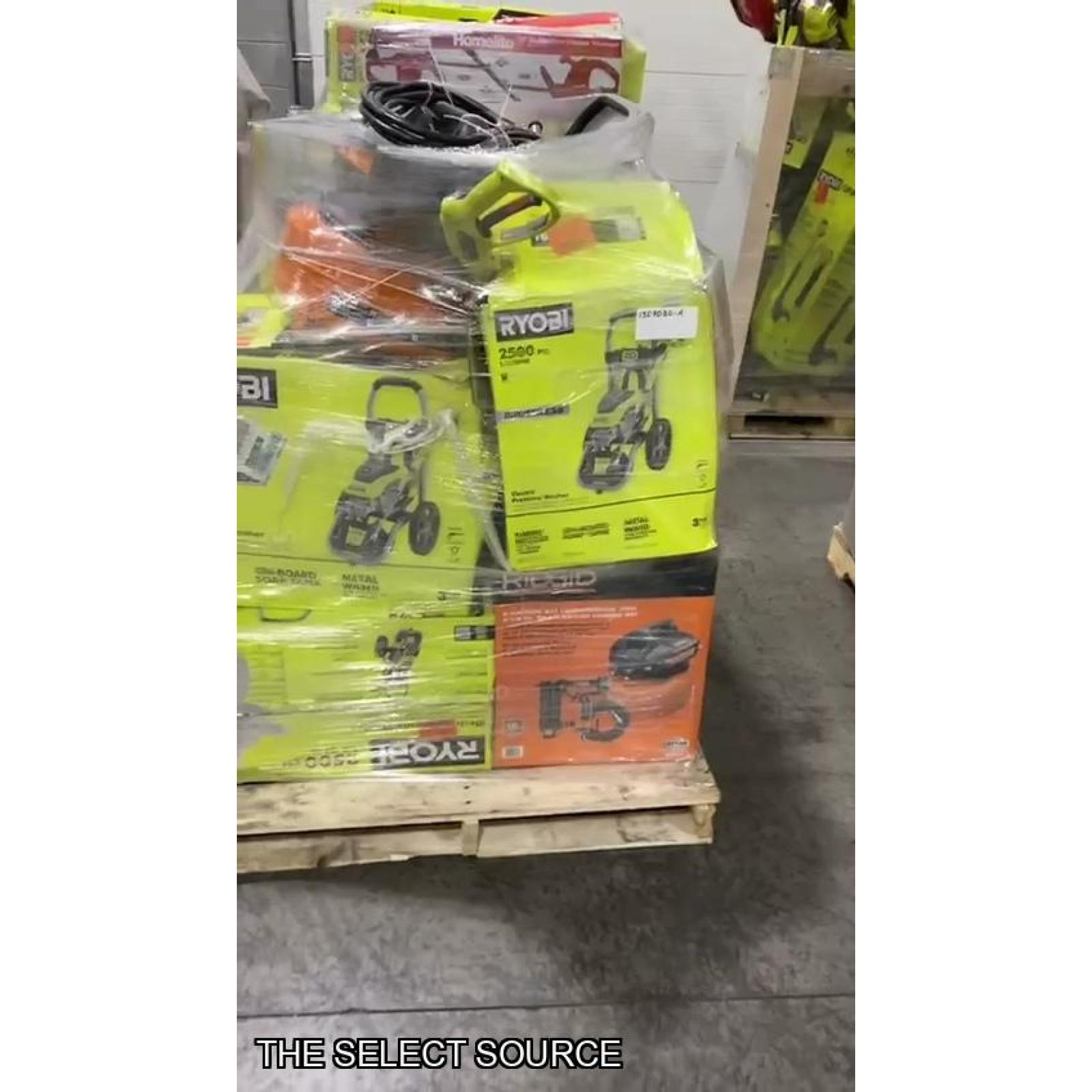 Pittston Location As-Is Power Tools Partial Truckload (12 pallets) 1359080-A