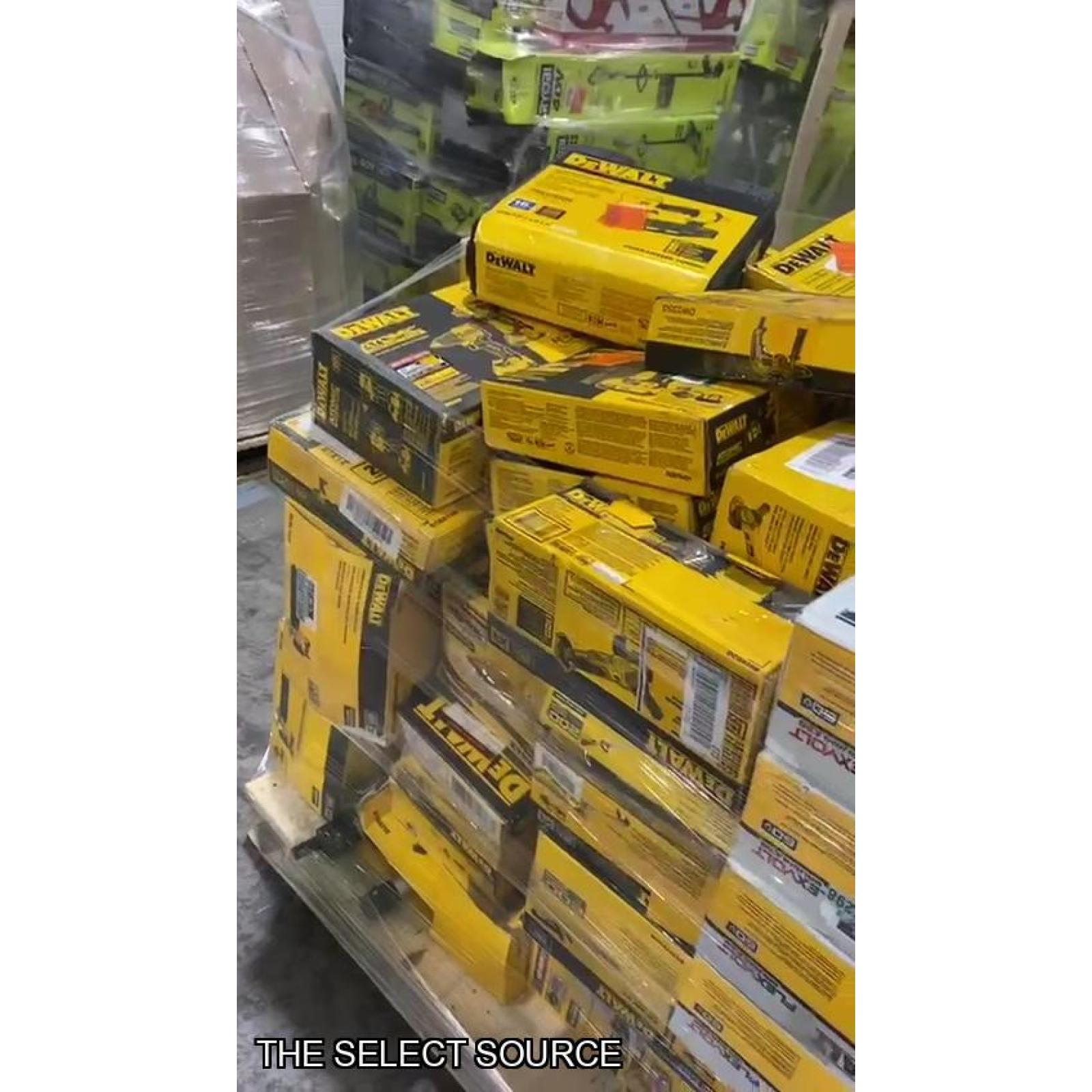 Pittston Location As-Is Power Tools Partial Truckload (12 pallets) 1359080-A