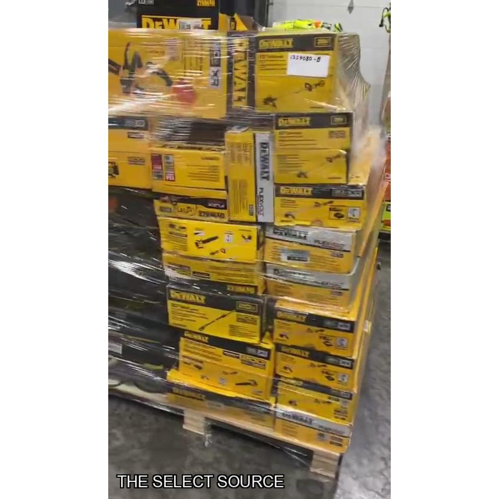 Pittston Location As-Is Power Tools Partial Truckload (14 pallets) 1359080-B