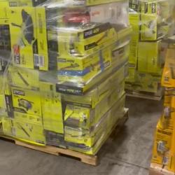 Pittston Location As-Is Power Tools Partial Truckload (12 pallets) 1357134-B