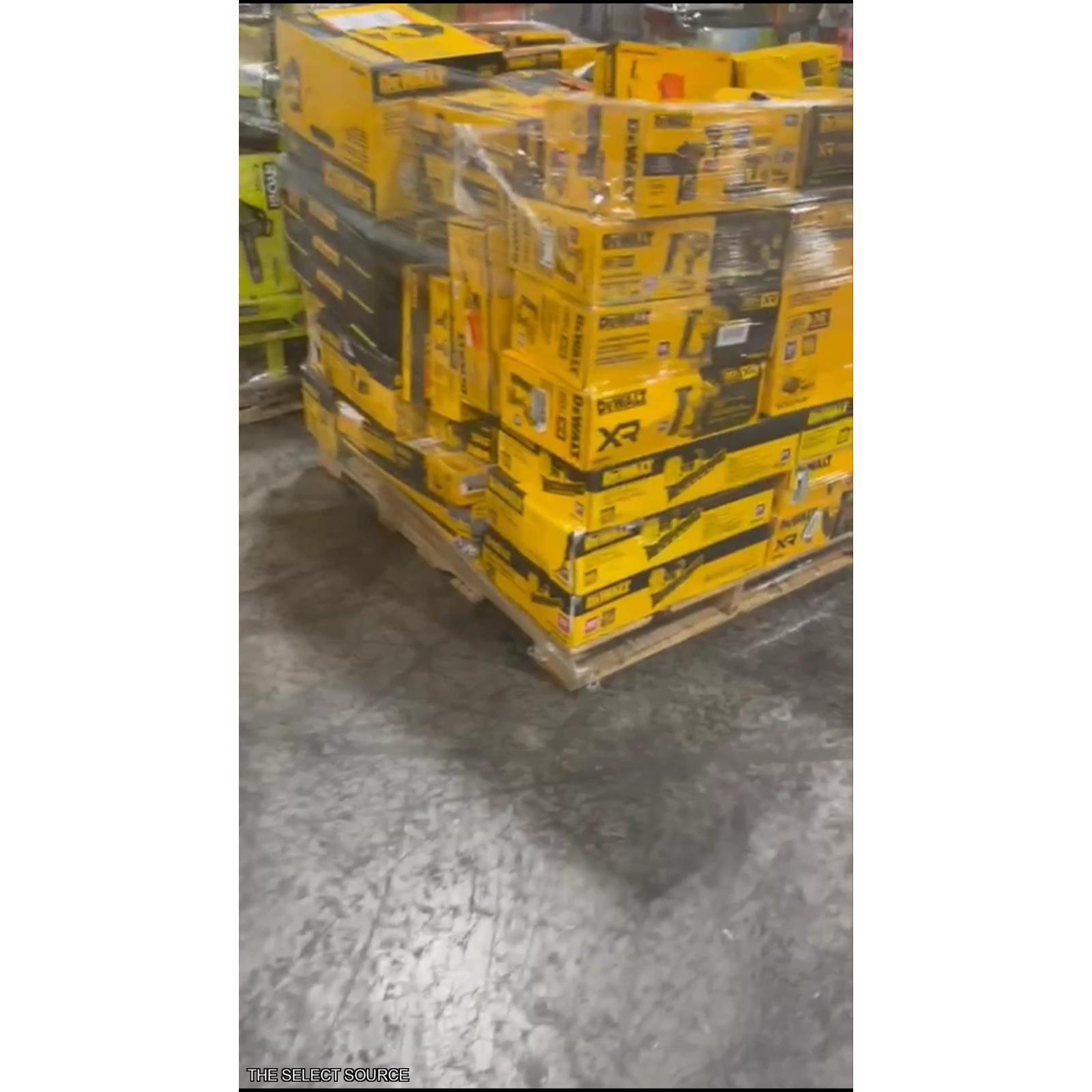 Pittston Location As-Is Power Tools Partial Truckload (12 pallets) 1357134-B