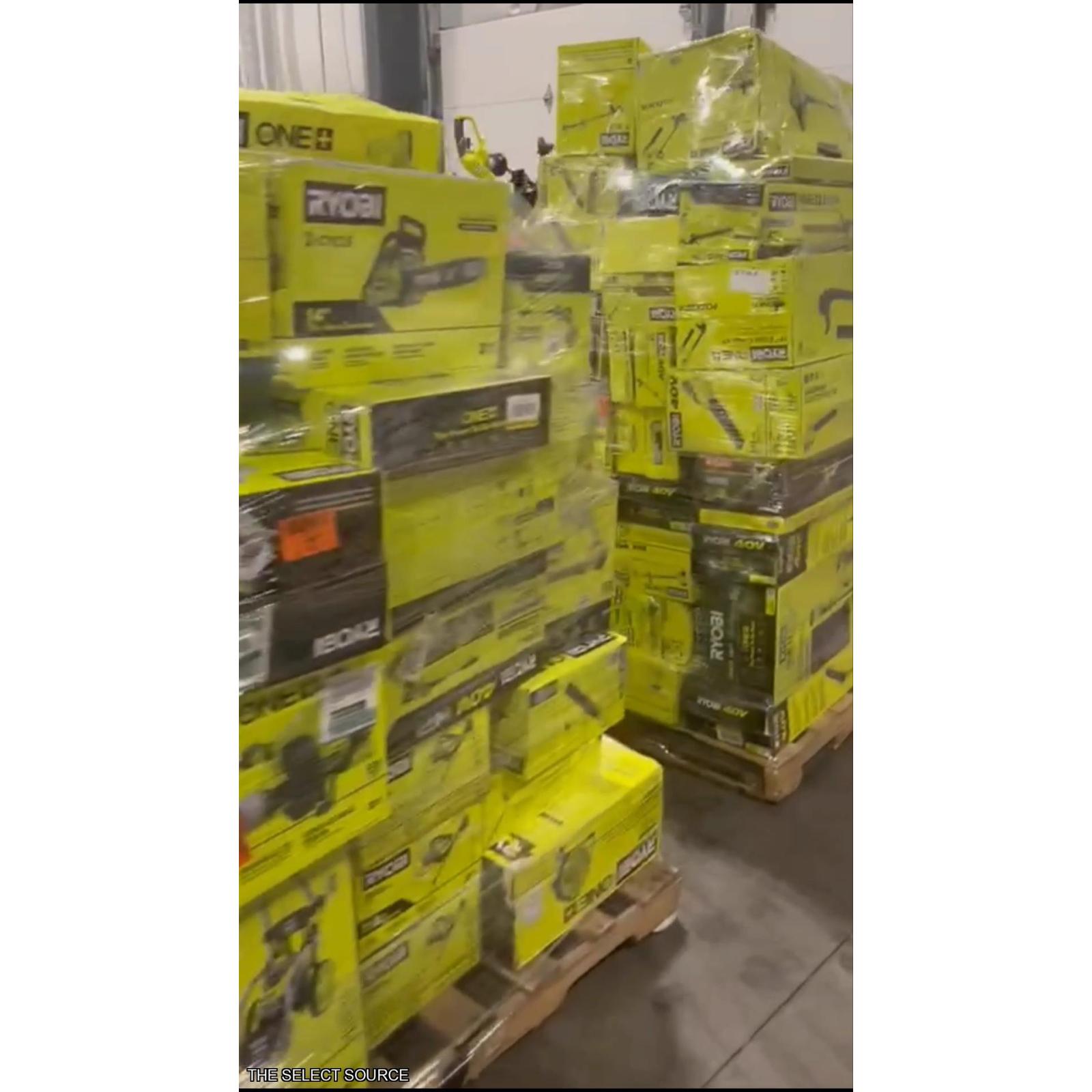 Pittston Location As-Is Power Tools Partial Truckload (12 pallets) 1357134-B