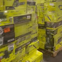 Pittston Location As-Is Power Tools Partial Truckload (12 pallets) 1357134-B