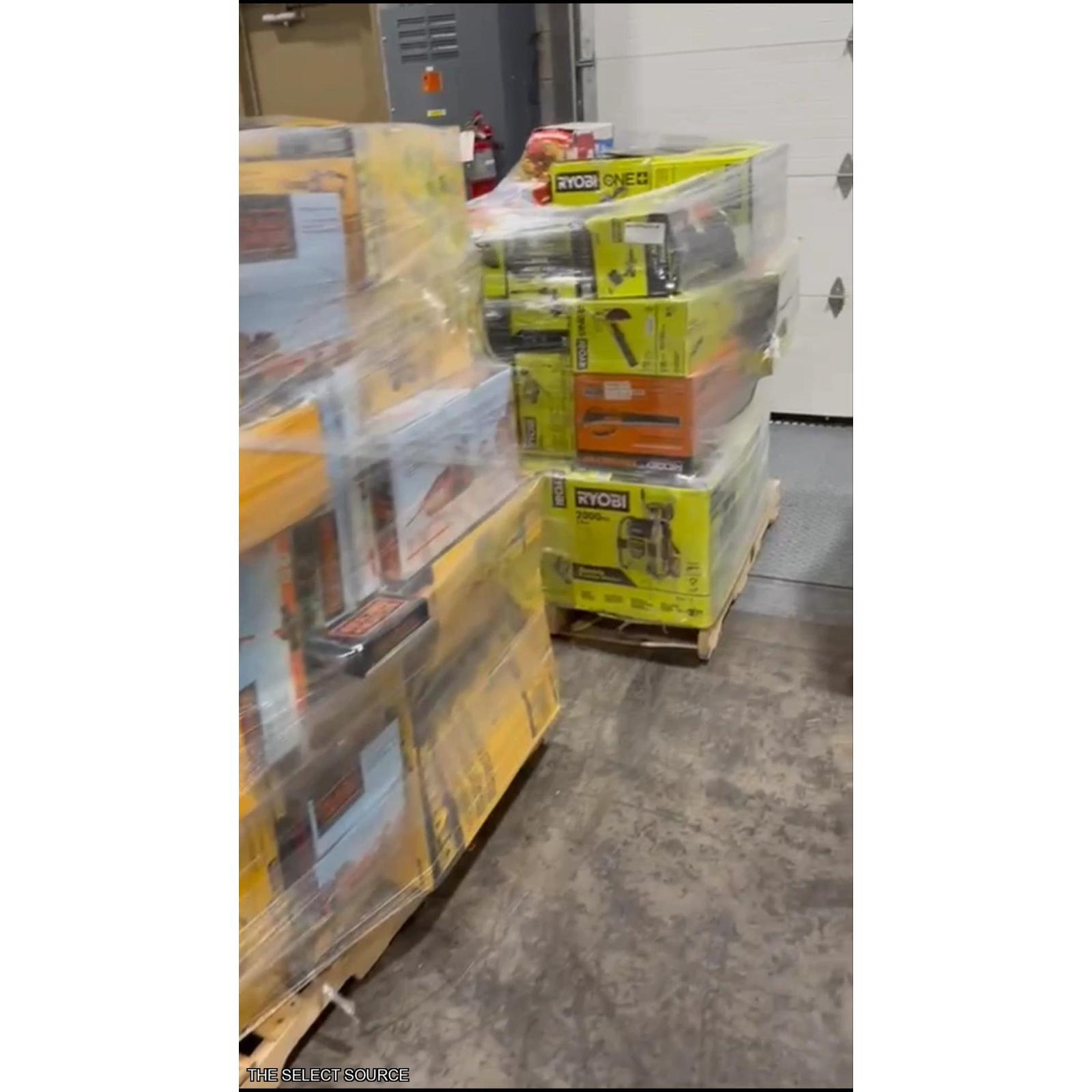 Pittston Location As-Is Power Tools Partial Truckload (6 pallets) 0511359652-A