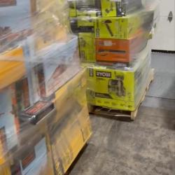 Pittston Location As-Is Power Tools Partial Truckload (6 pallets) 0511359652-A