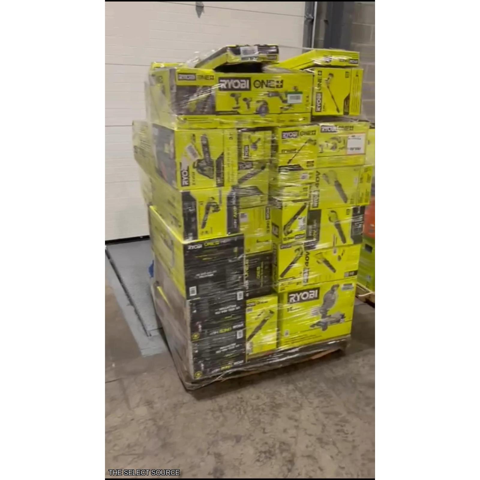 Pittston Location As-Is Power Tools Partial Truckload (6 pallets) 0511359652-A