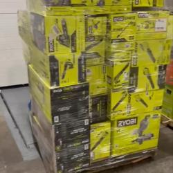 Pittston Location As-Is Power Tools Partial Truckload (6 pallets) 0511359652-A