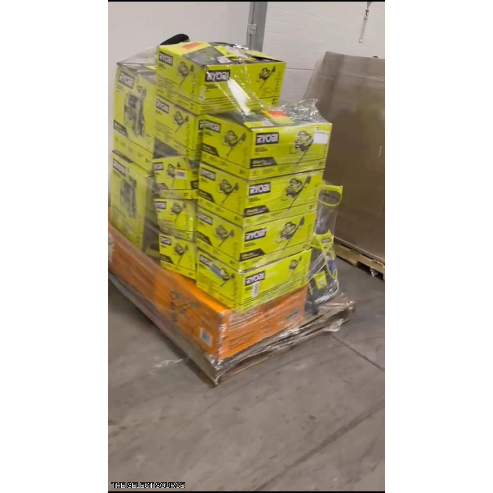 Pittston Location As-Is Power Tools Partial Truckload (6 pallets) 0511359652-B