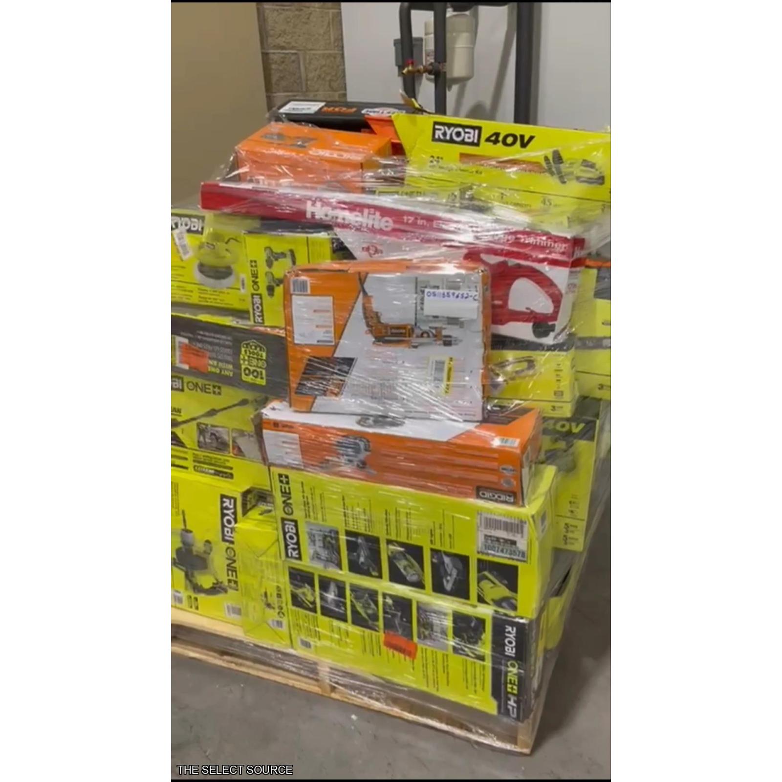 Pittston Location As-Is Power Tools Partial Truckload (4 pallets) 0511359652-C