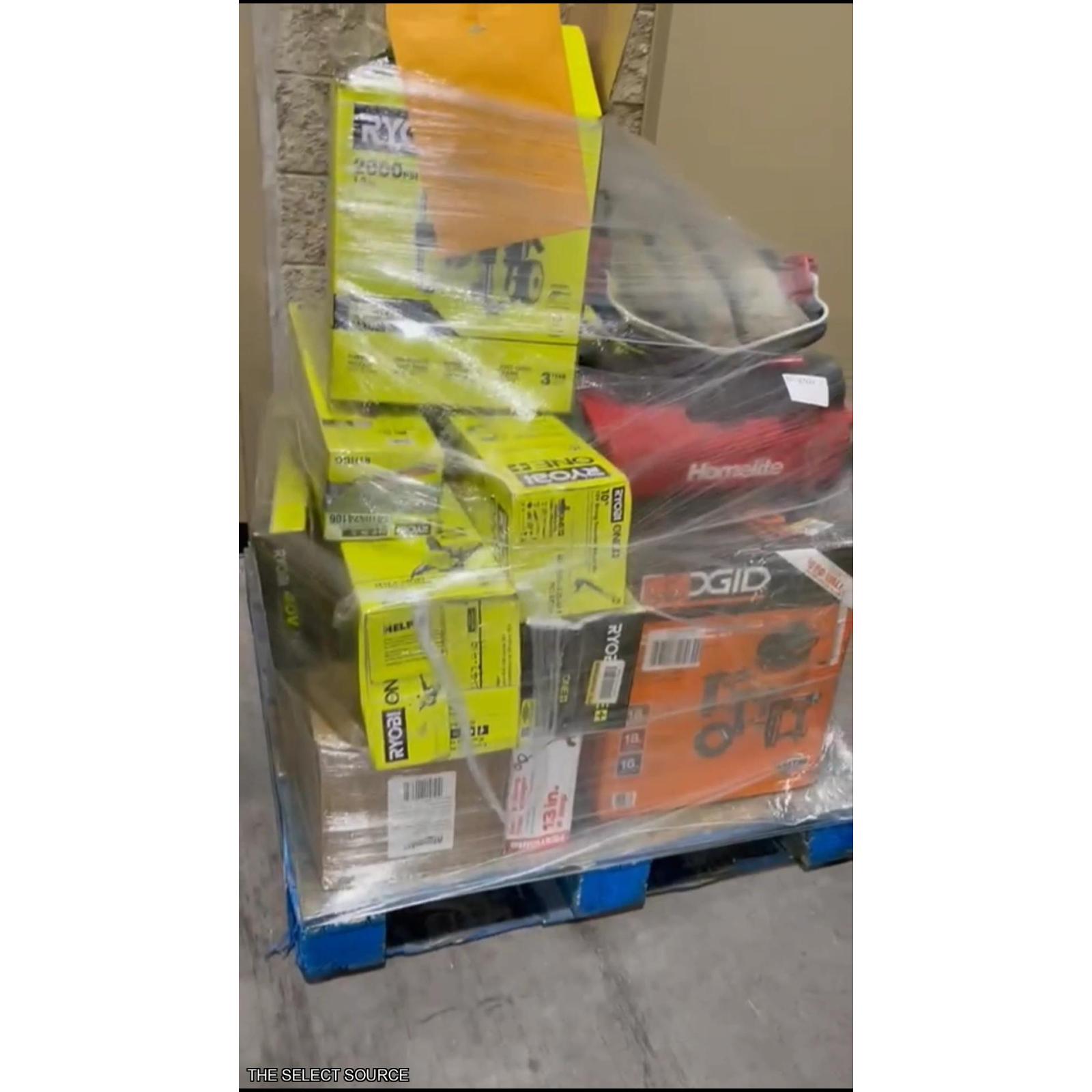 Pittston Location As-Is Power Tools Partial Truckload (6 pallets) 0511359652-C