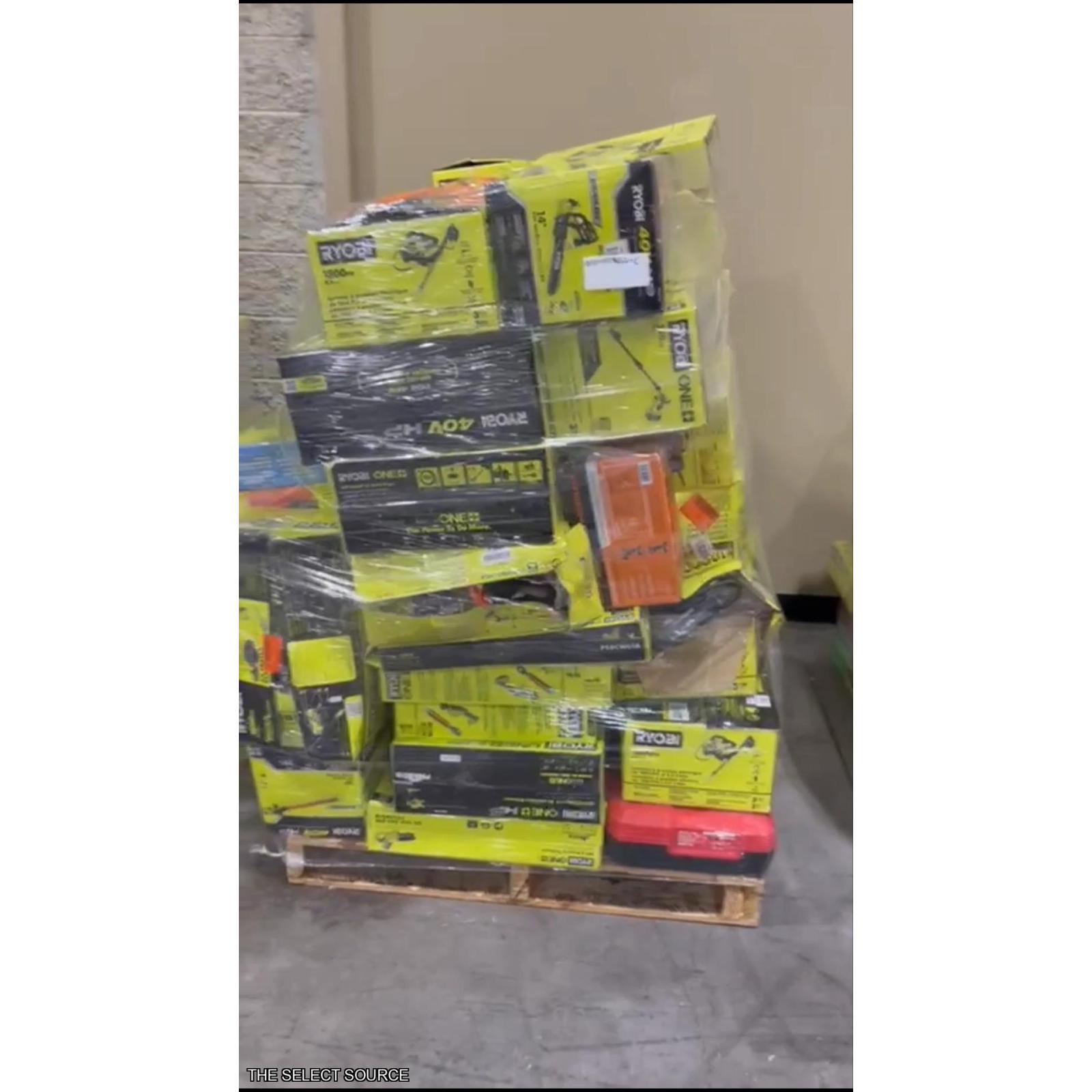 Pittston Location As-Is Power Tools Partial Truckload (4 pallets) 0511359652-C