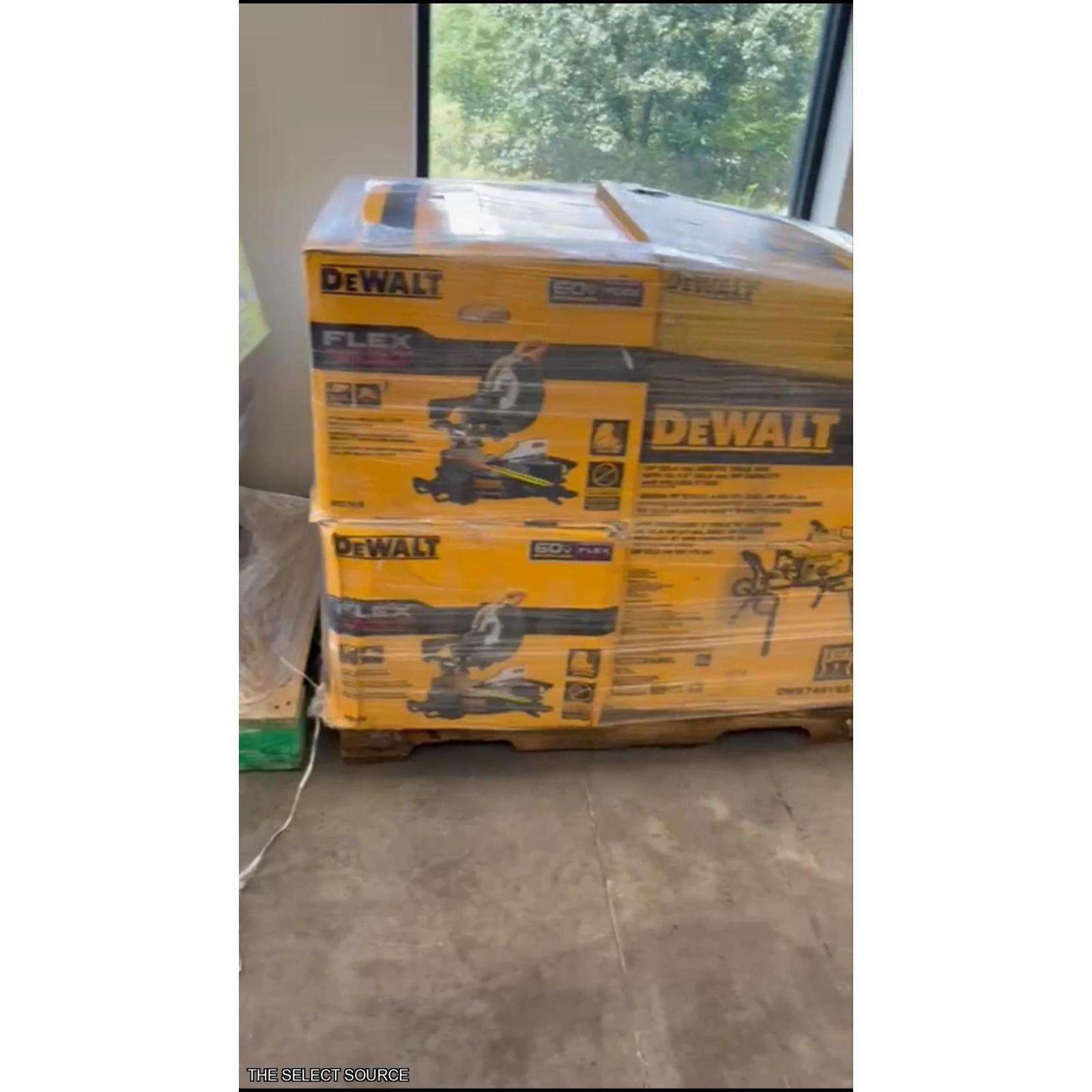 Pittston Location As-Is Power Tools Partial Truckload (6 pallets) 0511359652-E